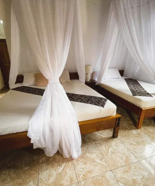 2.1 Inside two beds wait for you and your family